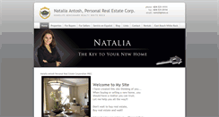 Desktop Screenshot of nataliamyrealtor.com